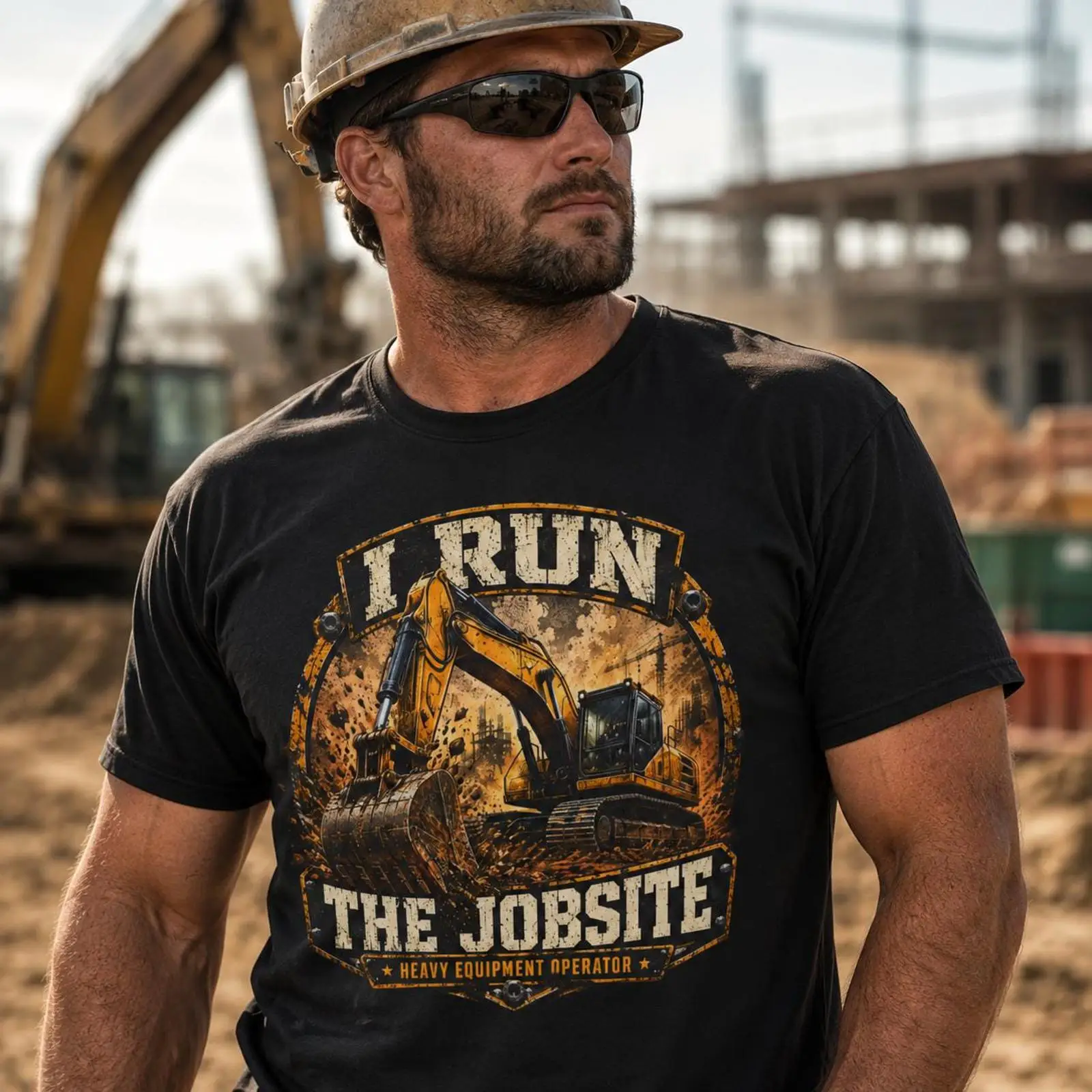 Heavy Equipment Operations - Ik bestuur het bouwplaats T-shirt van