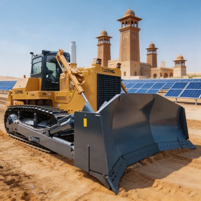 Heavy Equipment In Construction - 220PK Rupsbulldozer SD22 Dozer Machine Grondverzetapparatuur