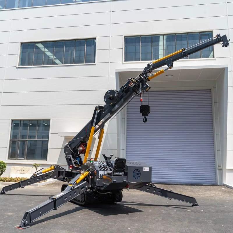 Heavy Equipment Crane - Mini-spinnenkraan compacte elektrische hydraulische machine met