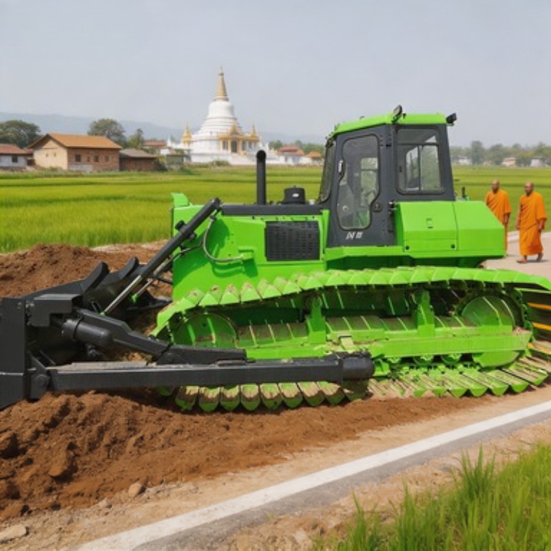 Heavy Equipment In Construction - Rupsbulldozer SEM818F 180PK Dozer Machine Grondverzetapparatuur