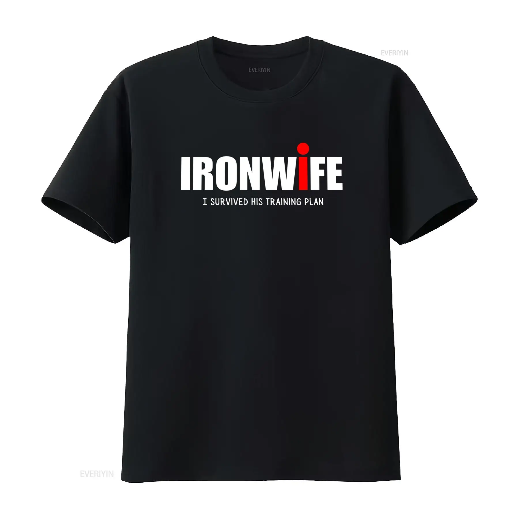Heavy Equipment Operator Shirts - Ironwife T-shirt Triatlonondersteuning voor triatleet Zwemfiets
