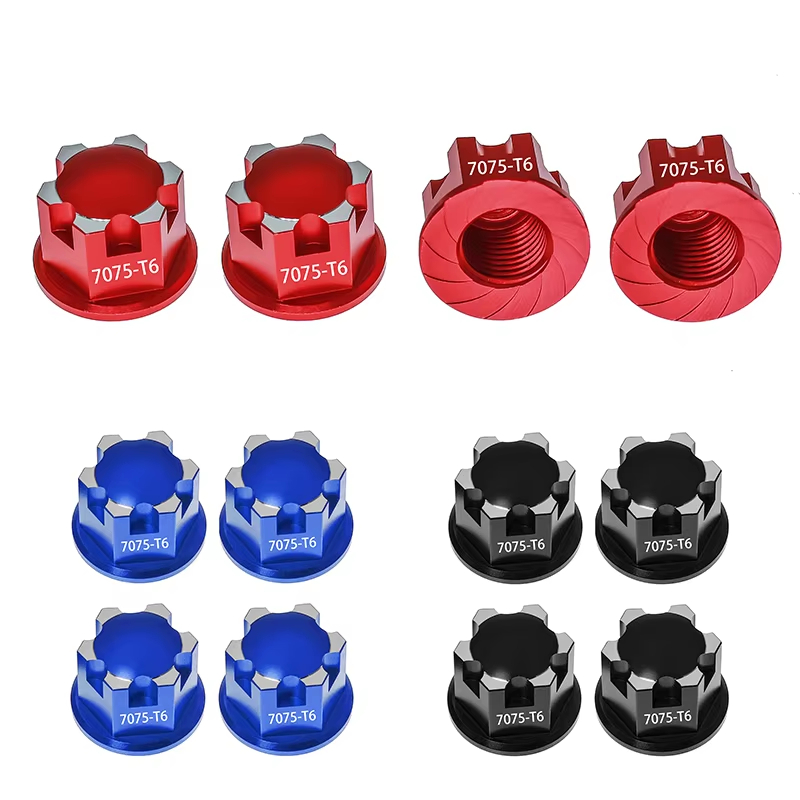 Heavy Equipment Vehicles - 4 STUKS 17mm Heavy-Duty Metalen Wielmoeren