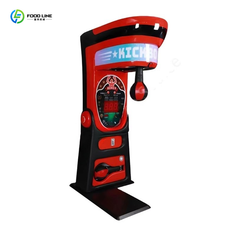 Heavy Equipment Game - Commerciële zware kickboks gameconsole met muntinworp,