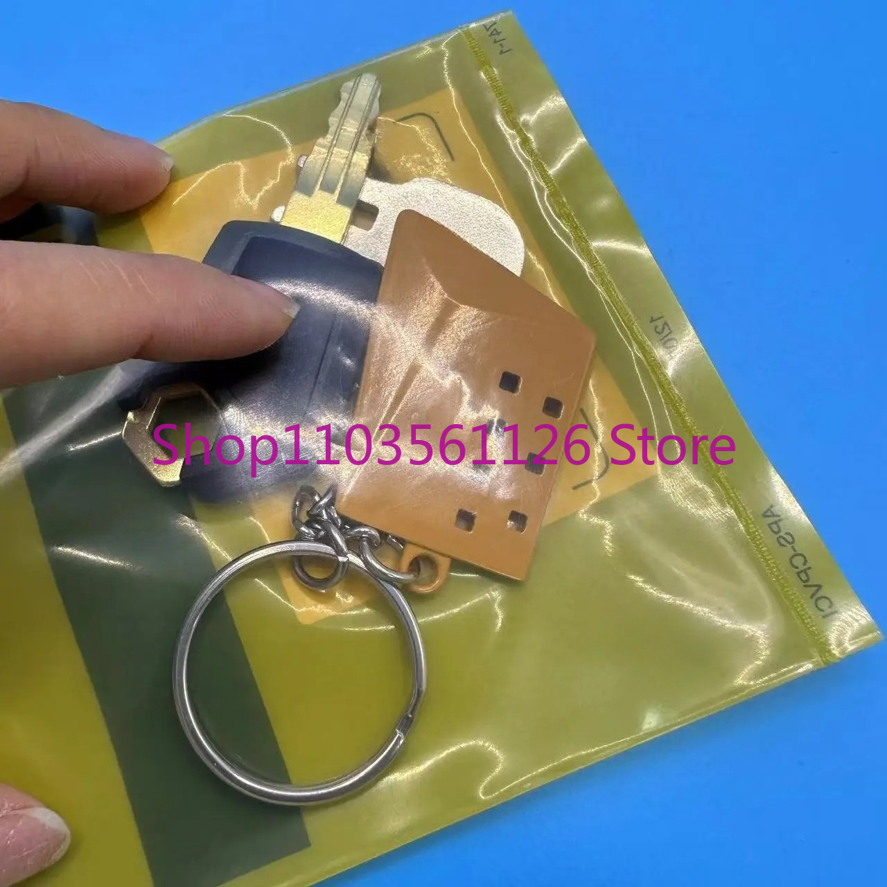 Heavy Equipment With Bucket - 5P8500 8H5306 sleutelhanger met emmer voor