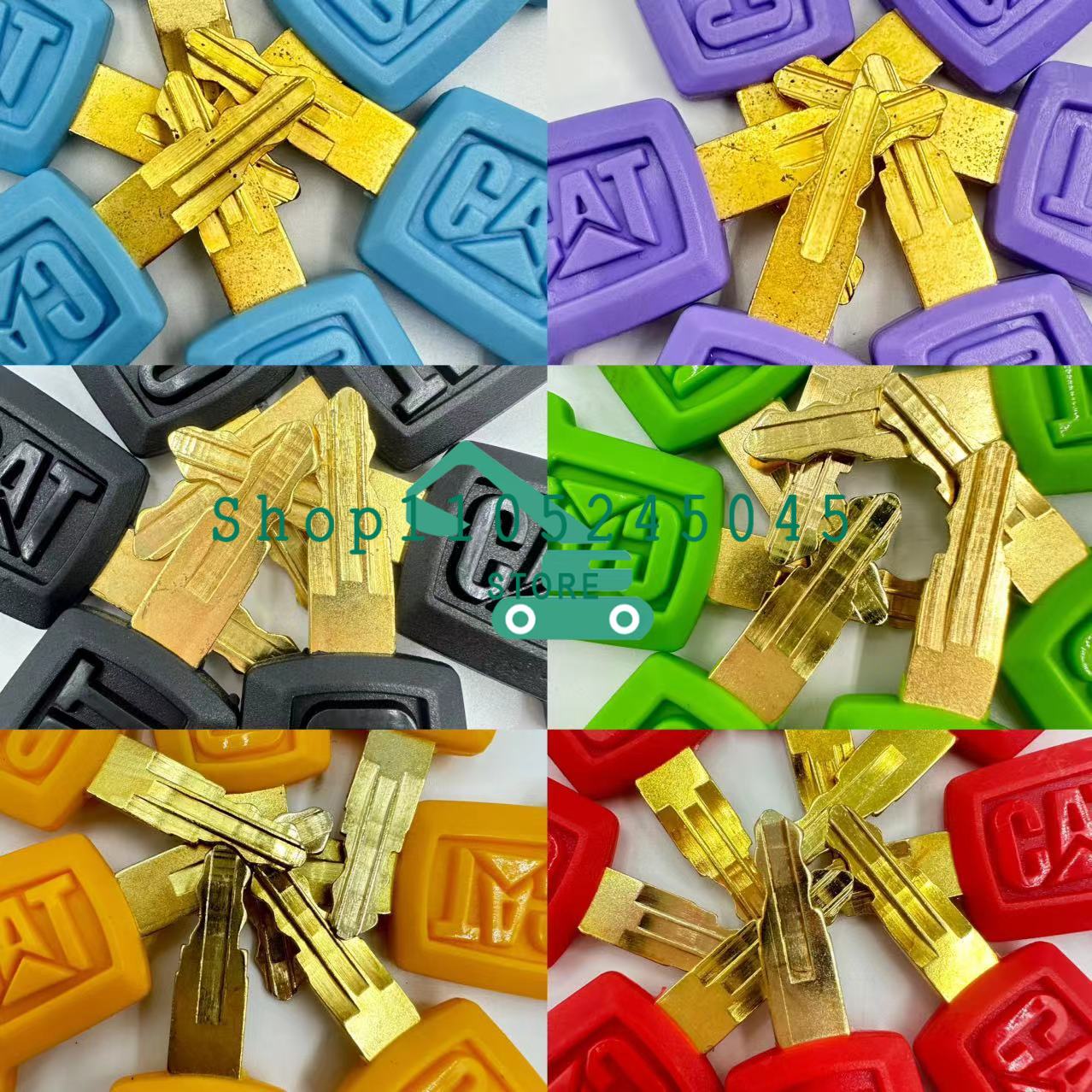 Heavy Equipment Yellow - 30PCS 5P8500 8H5306 Sleutels Zware apparatuur