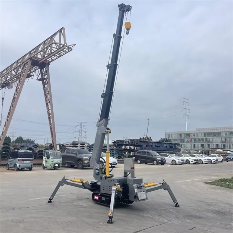 Heavy Equipment Crane - Compacte Mini Spinnenkraan Hydraulische Elektrische Afstandsbediening