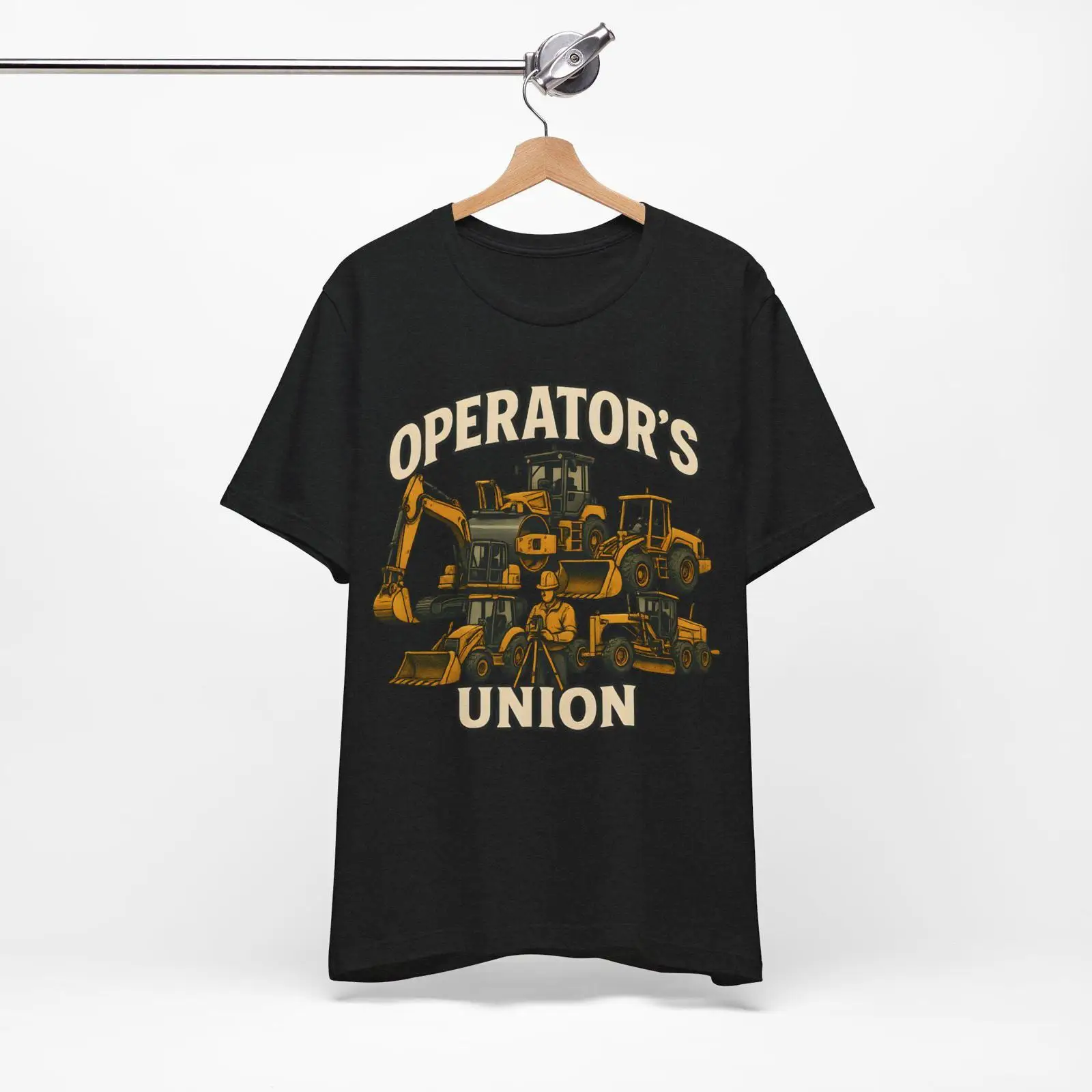 Heavy Equipment Union - Heavy Equipment Operator Union Pride T-shirt