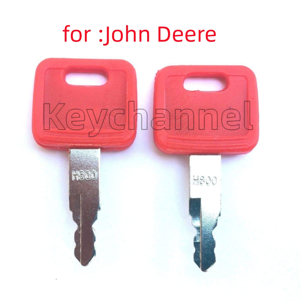 Heavy Equipment Hitachi - Keychannel 10 stks/partij Rode Zware Apparatuur