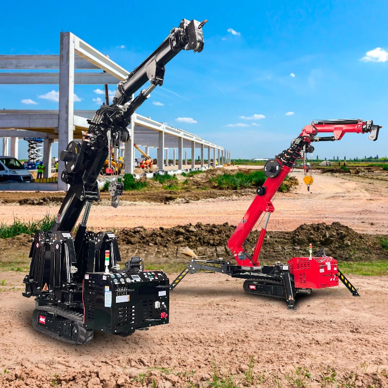 Heavy Equipment Crane - Compacte Mini Spinnenkraan Hydraulische Elektrische Afstandsbediening