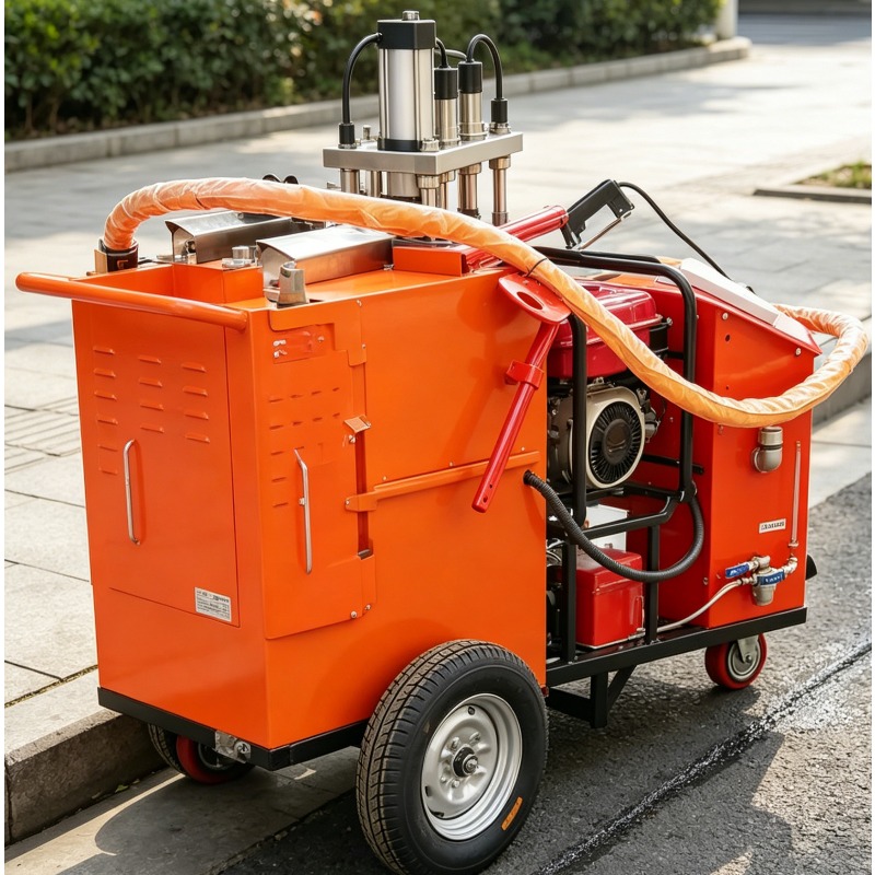Road Crack Sealing Machine - Geavanceerde handbediende hete-smeltketel voor het afdichten
