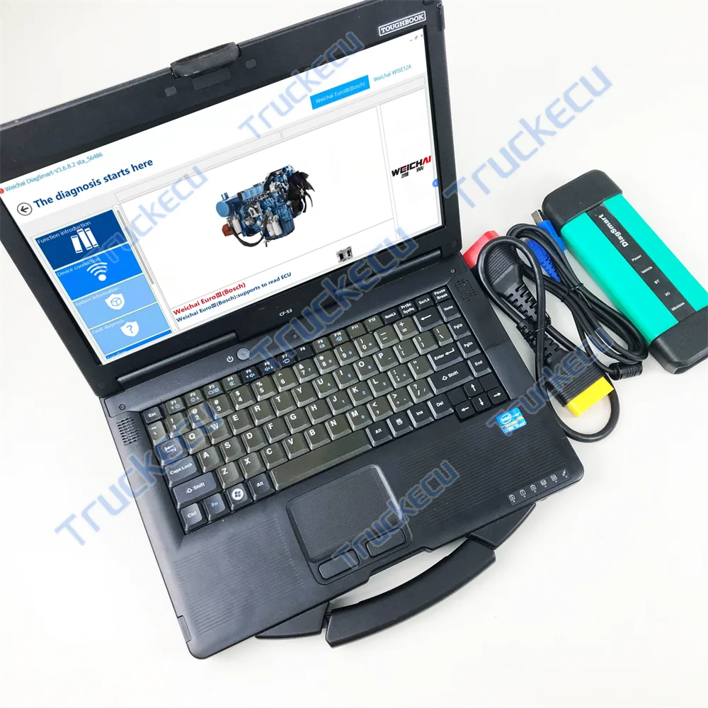 Heavy Equipment Inspection - Weichai Heavy Duty Diagnostische Tool Gespecialiseerde