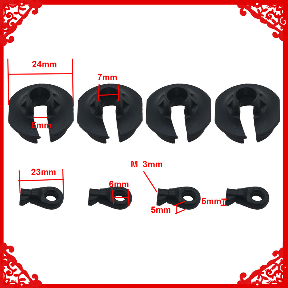 Heavy Equipment Vehicles - 1/5/10 Sets Plastic Heavy Duty Shock