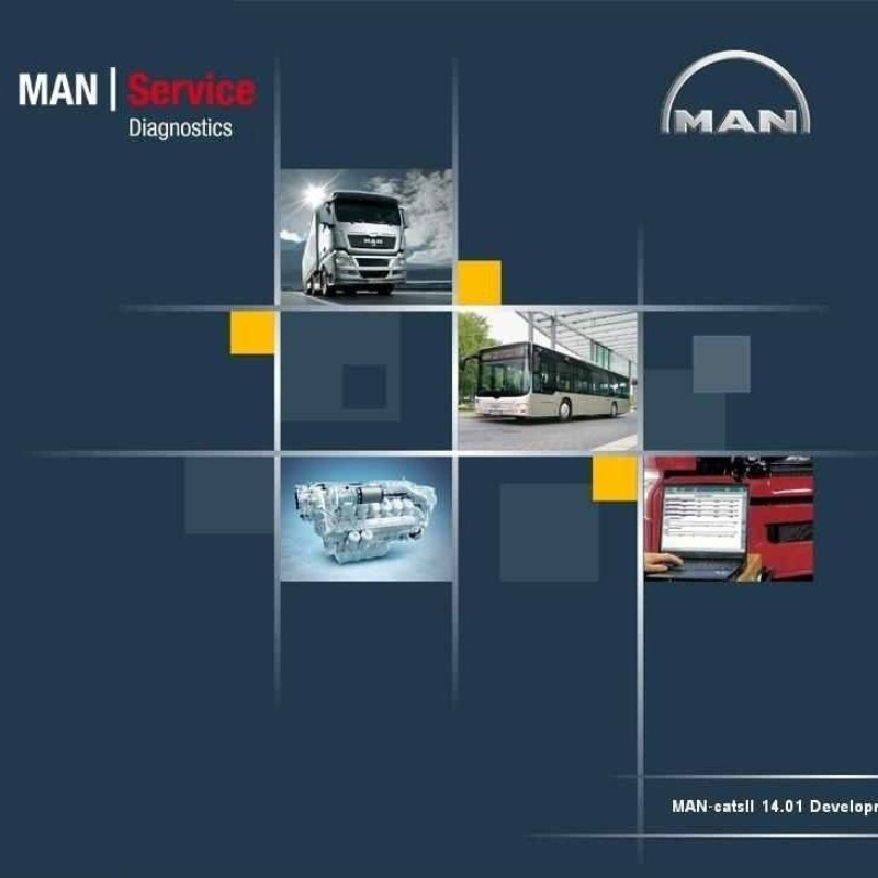 Heavy Equipment Software - MAN-Cats II vrachtwagens Diagnostic Tools software