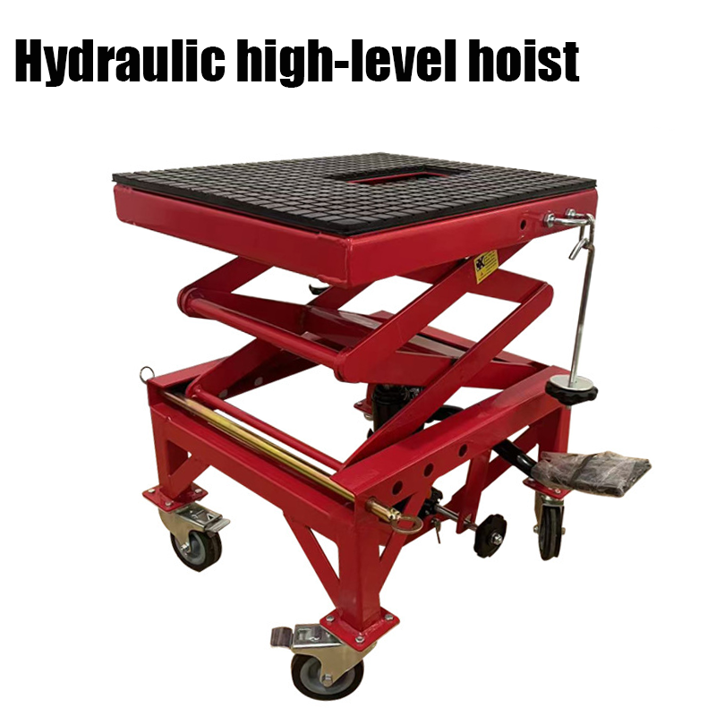 Scissor Lift Table Hydraulic - Hydraulische motorfietsheftafel, 350 LBS motorfiets schaarkriklift