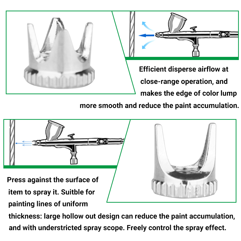 Airbrush Cap Accessoire Kroon/ - Road Crack Sealing Machine recensie en prijs