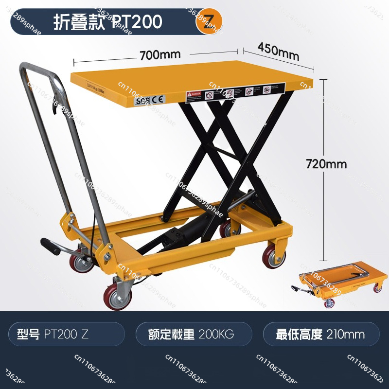 Handmatige hydraulische heftaf - Scissor Lift Table Hydraulic recensie en prijs