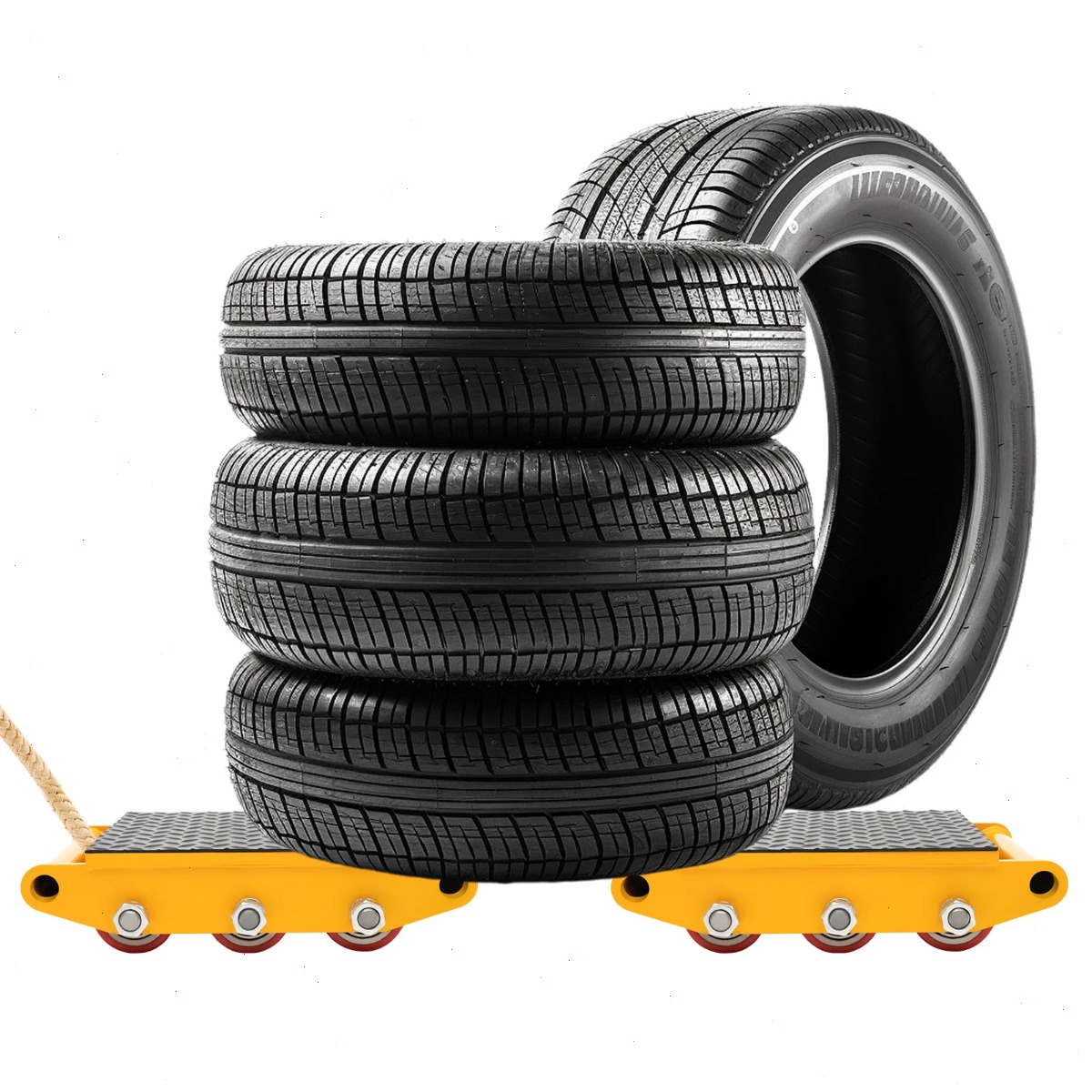 15T Machineverplaatsingswagen, - Heavy Equipment Yellow recensie en prijs