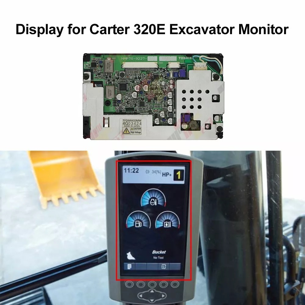 Display voor Carter E320 323 3 - Heavy Equipment Hitachi recensie en prijs
