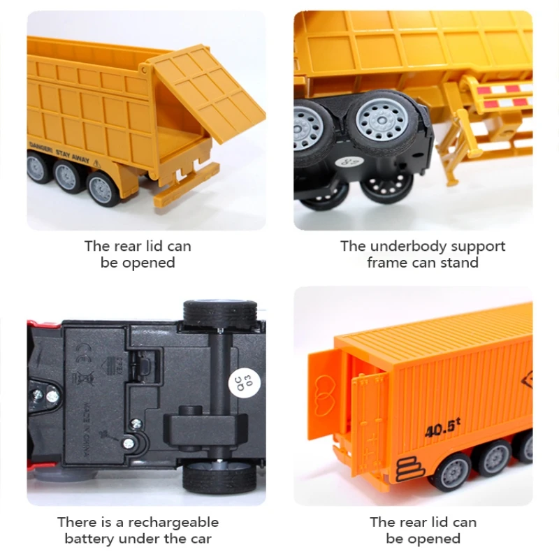 1/48 RC Container Truck Speelg - Heavy Equipment Vehicles recensie en prijs