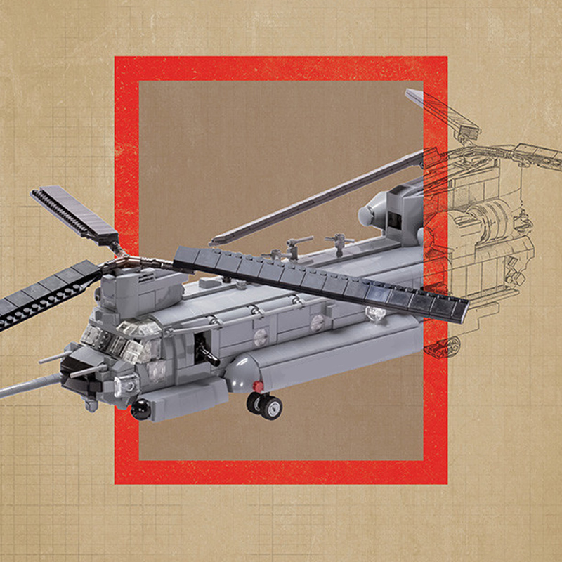 MH-47G Zware Helikopter Model  - Heavy Equipment Game recensie en prijs