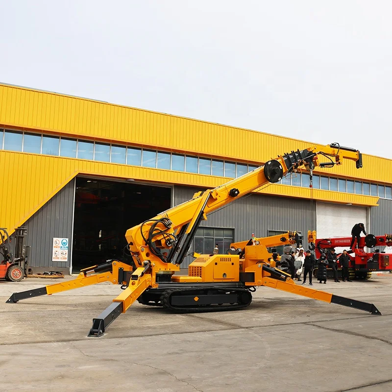 Kleine mobiele spinnenkraan 5  - Heavy Equipment Crane recensie en prijs