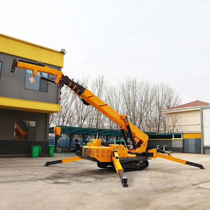 Kleine mobiele spinnenkraan 5  - Heavy Equipment Crane recensie en prijs