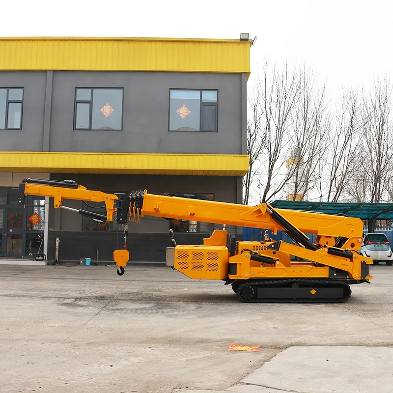 Kleine mobiele spinnenkraan 5  - Heavy Equipment Crane recensie en prijs