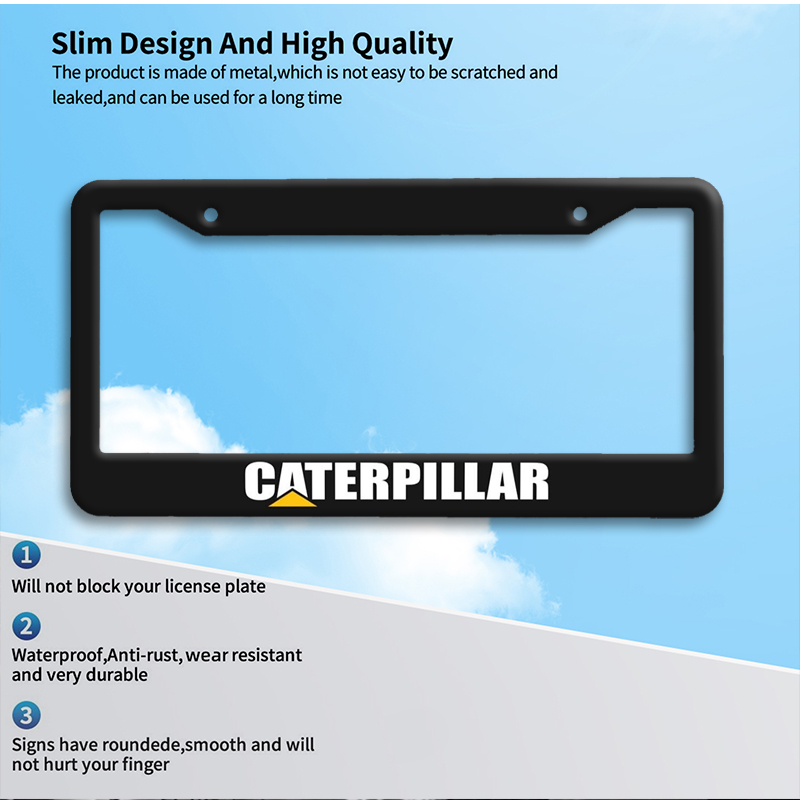 CATERPILLAR Auto Kentekenplaat - Heavy Equipment License recensie en prijs