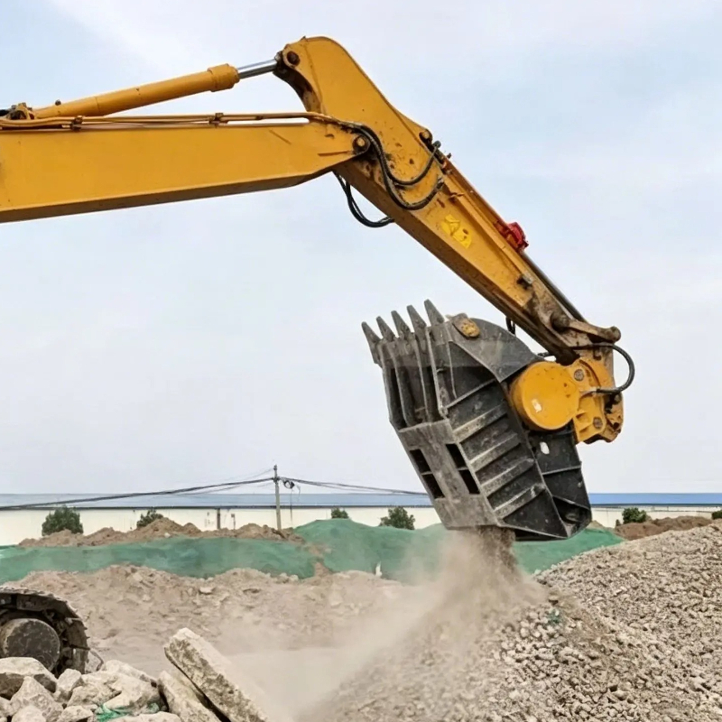 Hydraulische betonkruimelbak v - Heavy Equipment With Bucket recensie en prijs