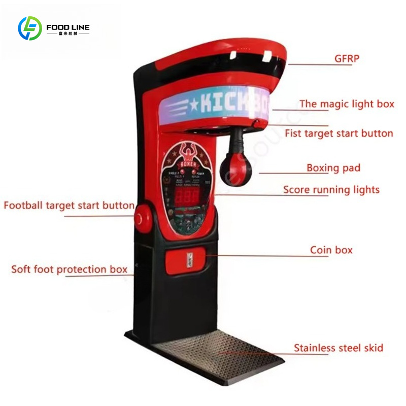Commerciële zware kickboks gam - Heavy Equipment Game recensie en prijs