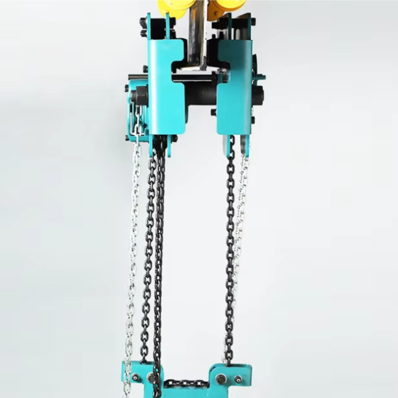 Handlier met dubbele ketting,  - Heavy Equipment Crane recensie en prijs