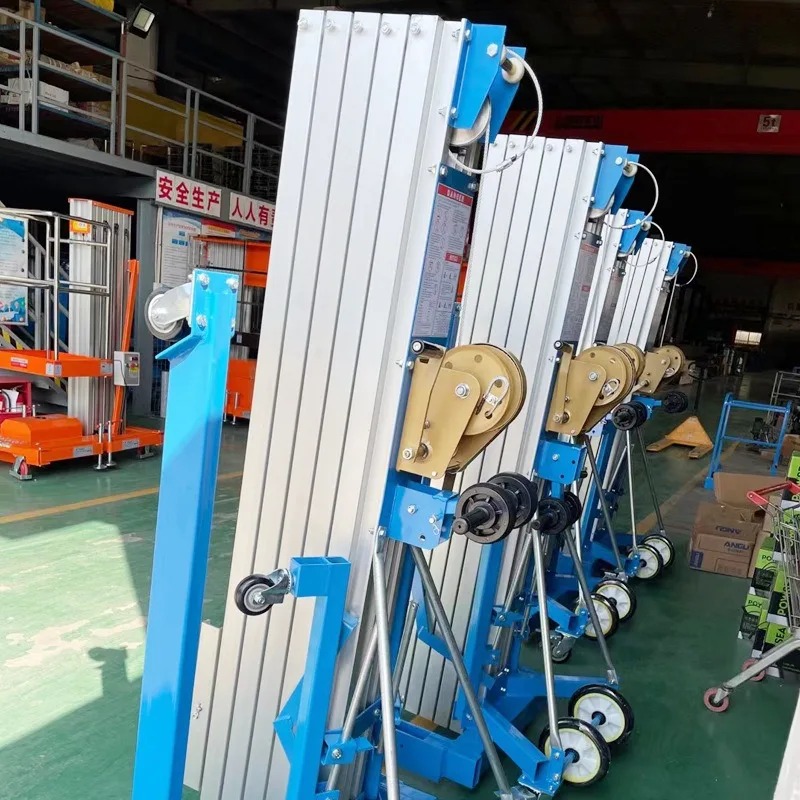 Handmatig hefplatform van alum - Scissor Lift Table Hydraulic recensie en prijs