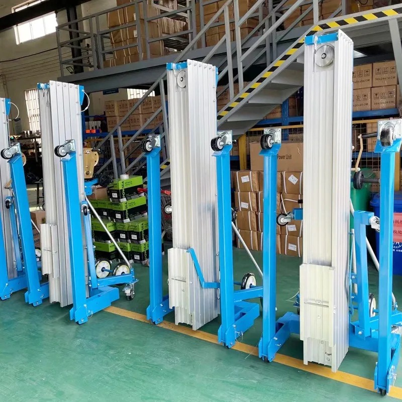 Handmatig hefplatform van alum - Scissor Lift Table Hydraulic recensie en prijs