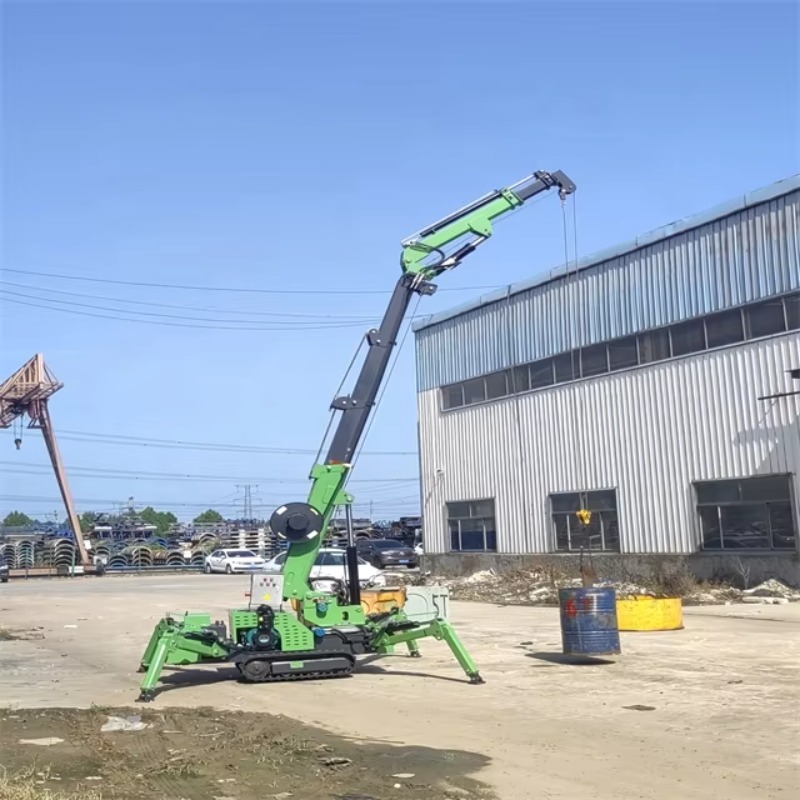 Compacte Mini Spinnenkraan Hyd - Heavy Equipment Crane recensie en prijs