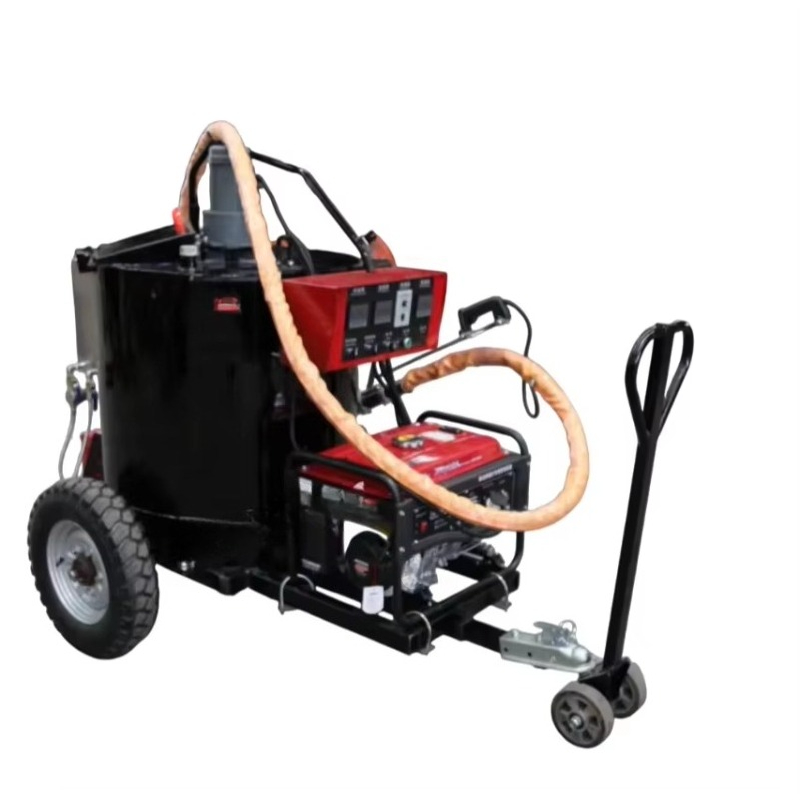 Parkeerplaats asfalt scheurvul - Road Crack Sealing Machine recensie en prijs
