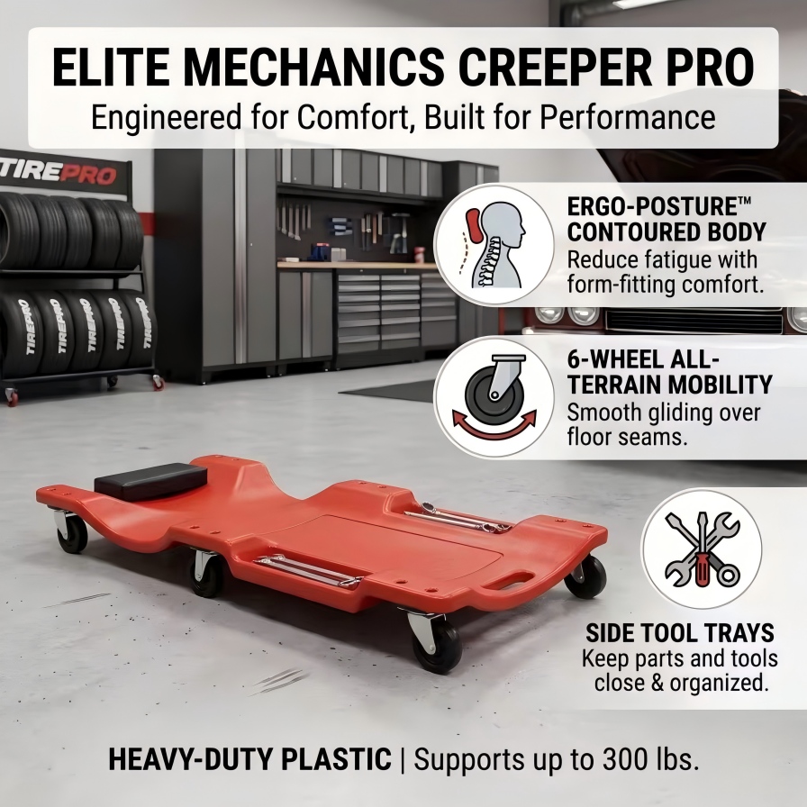40'' 6-wielige zware werkplaat - Heavy Equipment Repair recensie en prijs