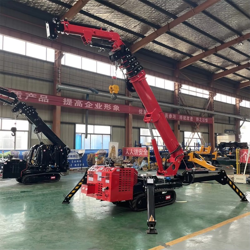 Compacte Mini Spinnenkraan Hyd - Heavy Equipment Crane recensie en prijs