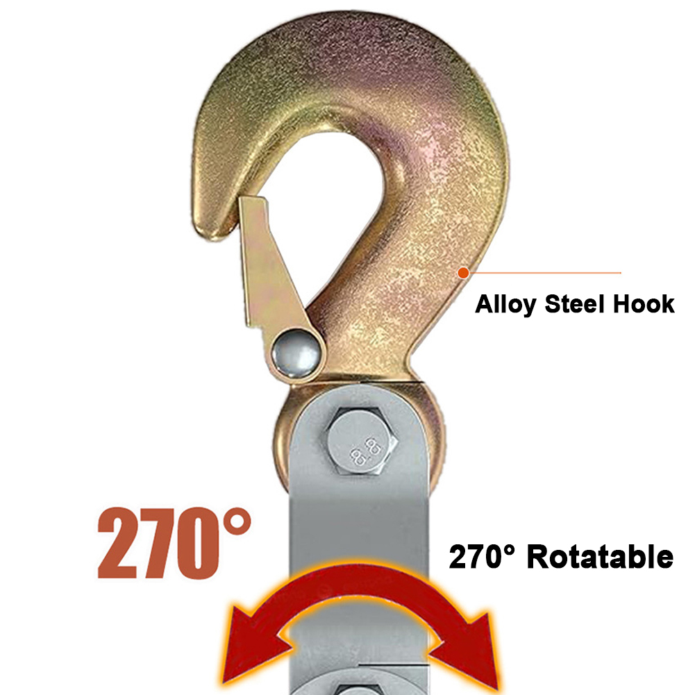 270 ° Draaibare Touw Katrolblo - Heavy Equipment Crane recensie en prijs