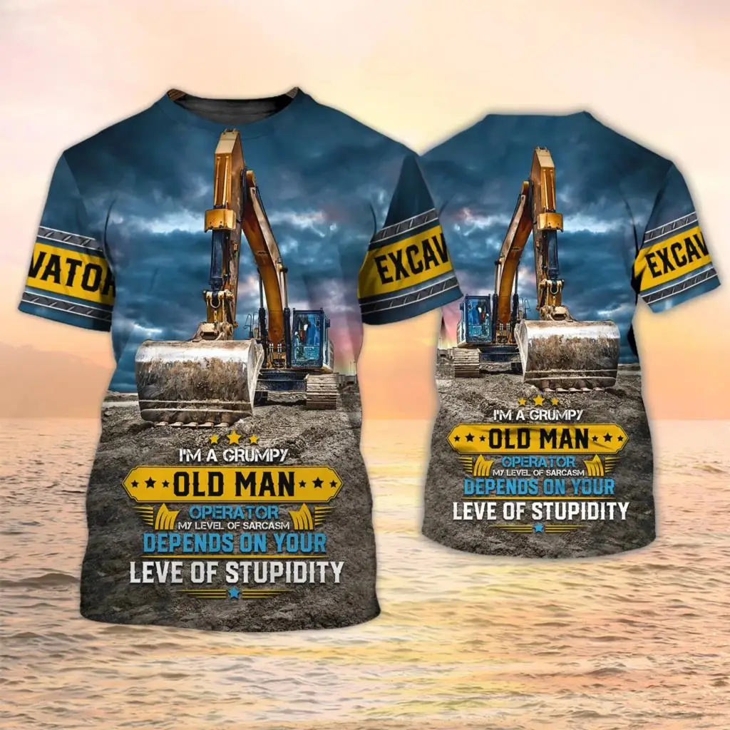 Graafmachine T-shirts Heavy Eq - Heavy Equipment Operations recensie en prijs