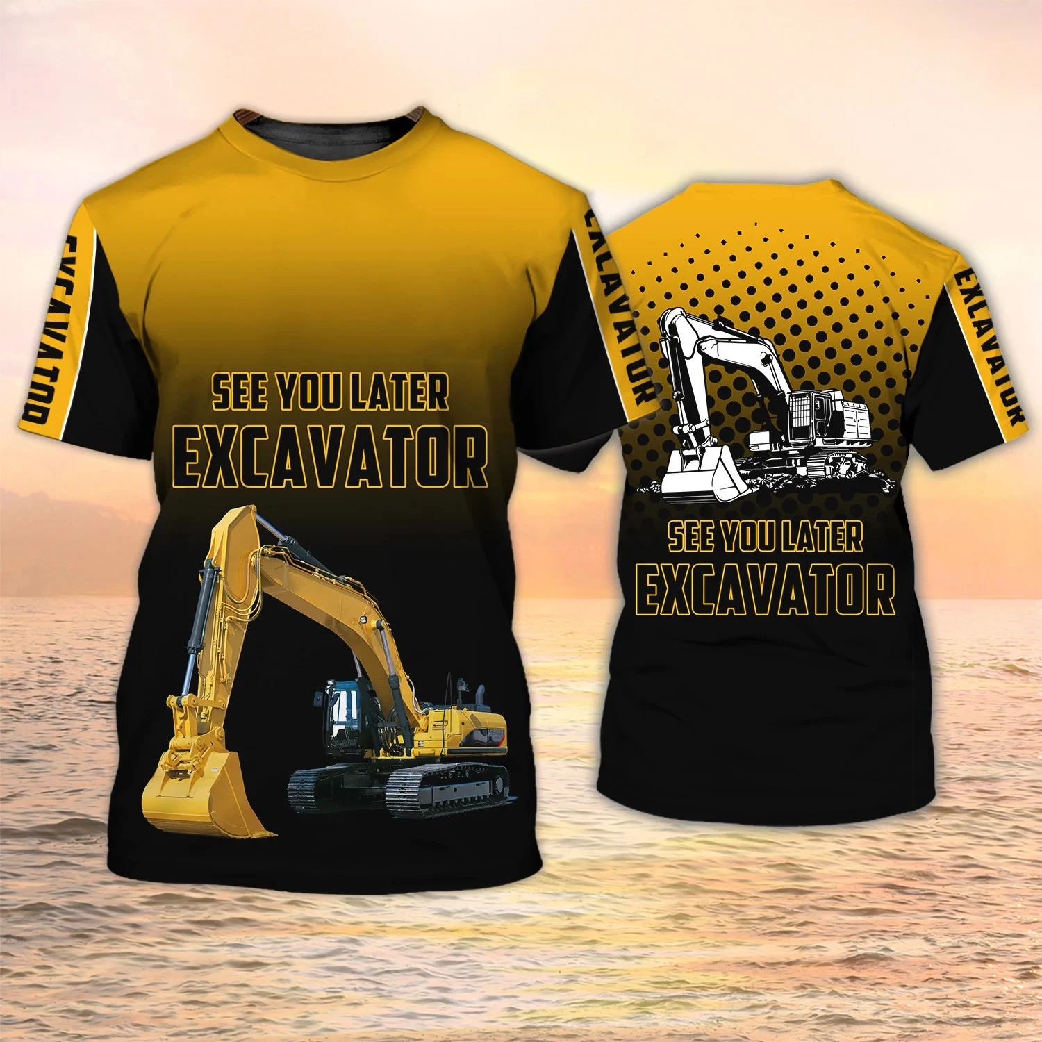 Graafmachine T-shirts Heavy Eq - Heavy Equipment Operations recensie en prijs