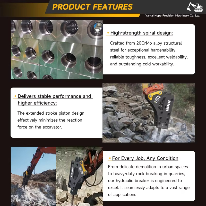 SB40 Hydraulische steenbrekerh - Concrete Breaker Demolition recensie en prijs