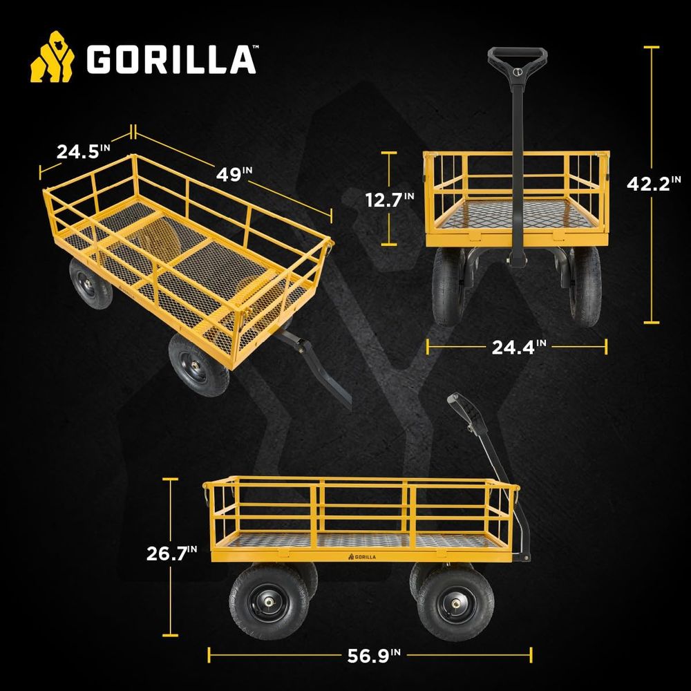Zware transportkar voor elk te - Heavy Equipment Yellow recensie en prijs