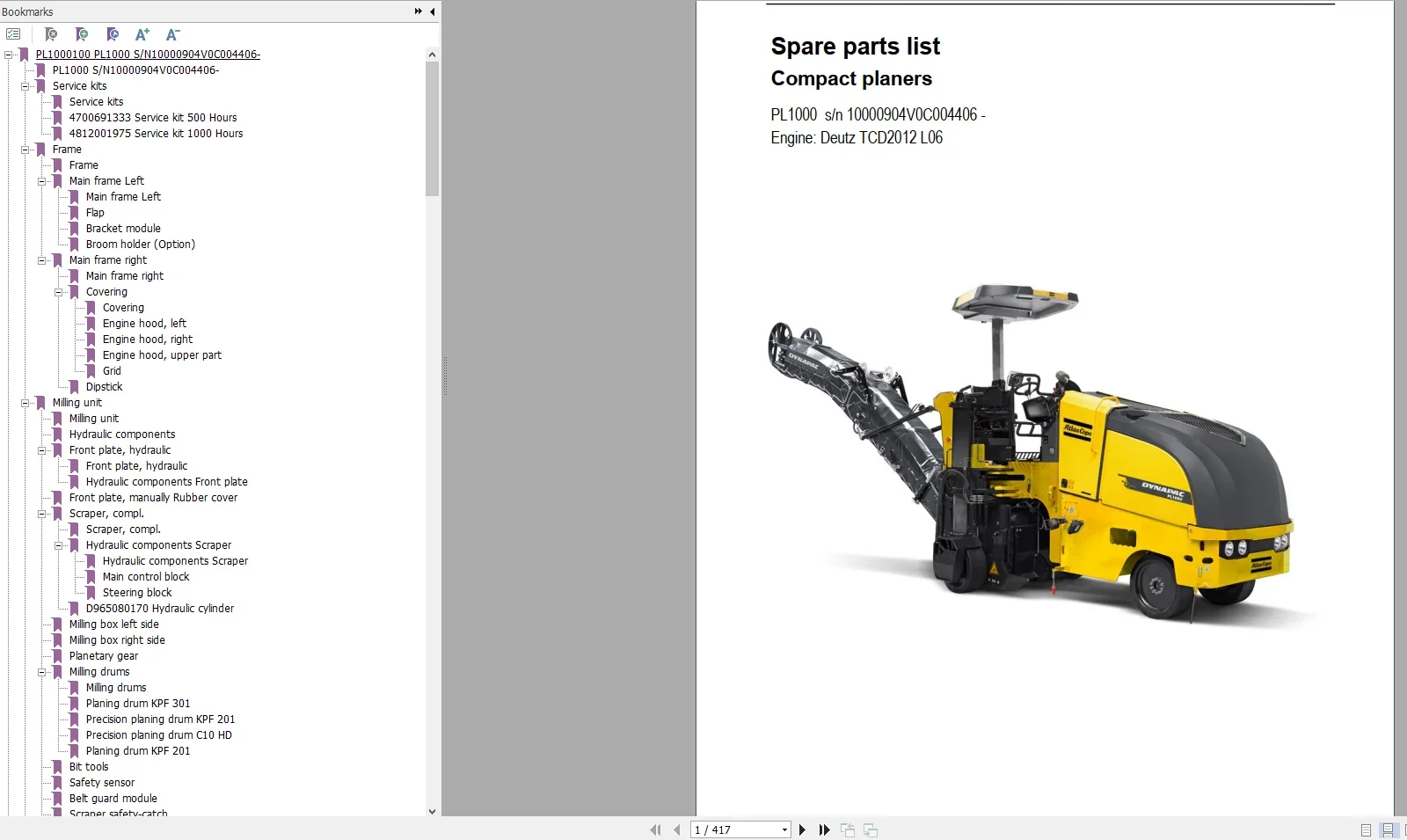 EPC-SOFTWARE Dynapac Heavy Equ - Heavy Equipment Software recensie en prijs
