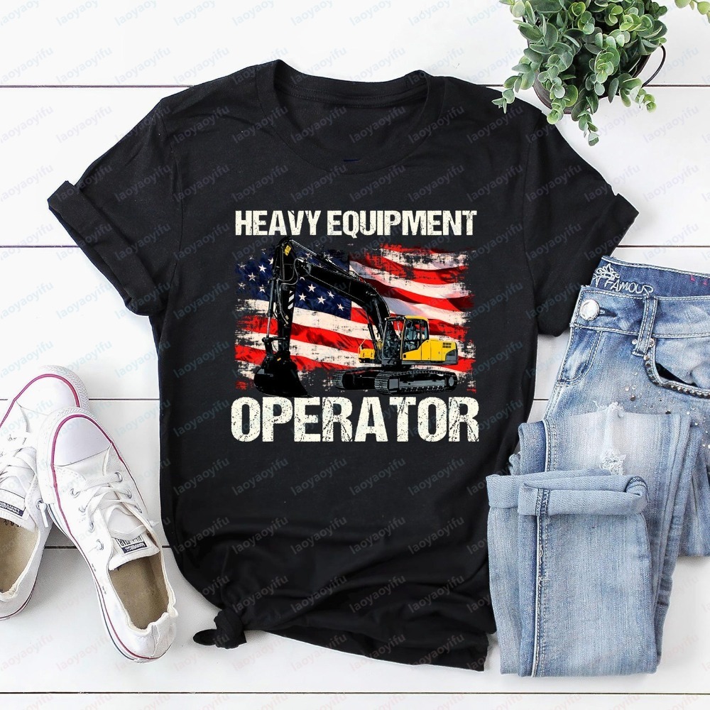 Zomer mode heren T-shirt met k - Heavy Equipment Operations recensie en prijs
