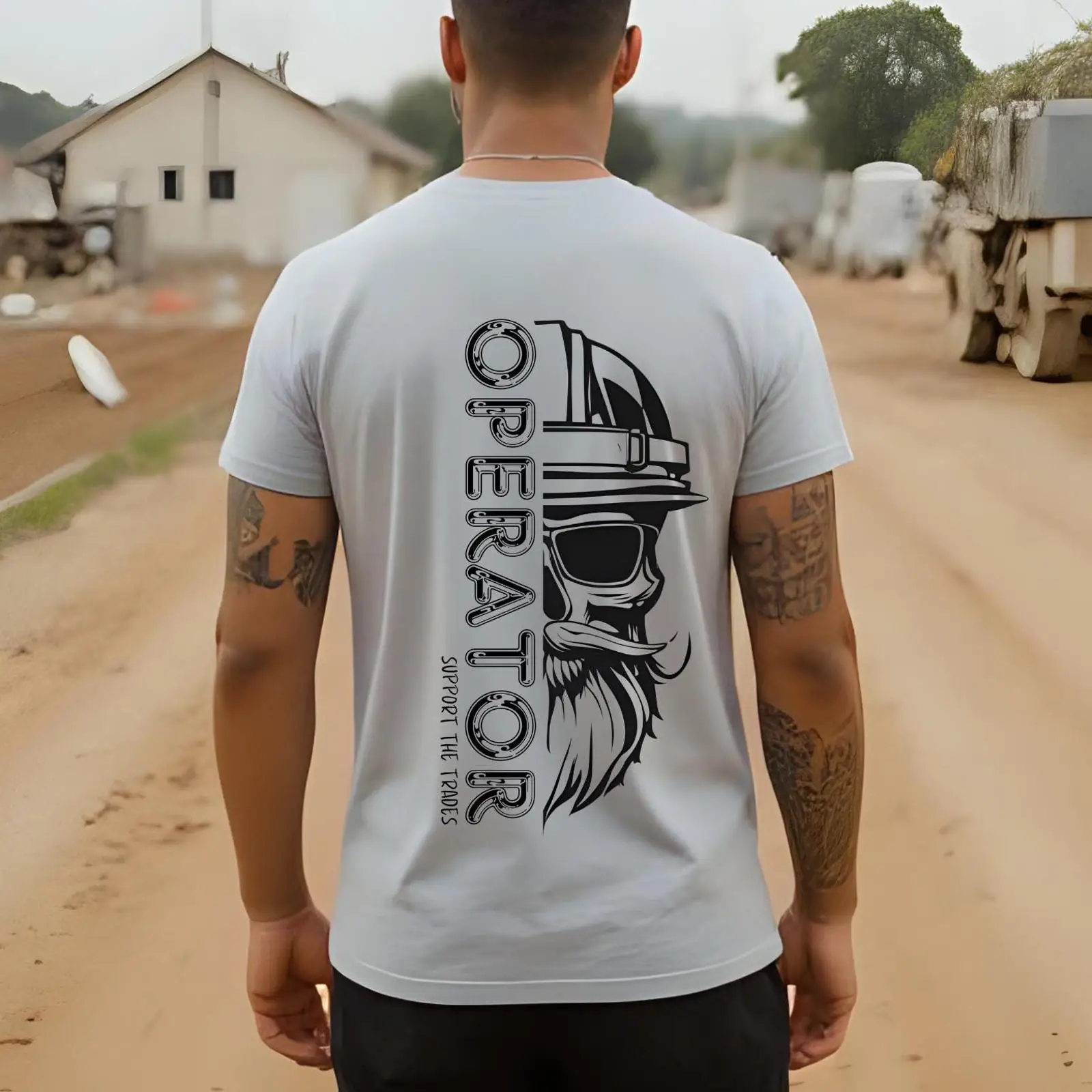Apparatuuroperator T-shirt Zwa - Heavy Equipment Operations recensie en prijs